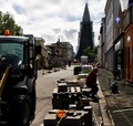 Framkvæmdir á Skólavörðustíg