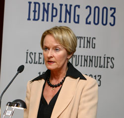 Valgerður Sverrisdóttir á Iðnþingi 2003