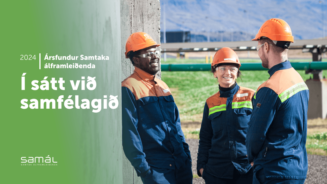 Ársfundur Samáls í Hörpu