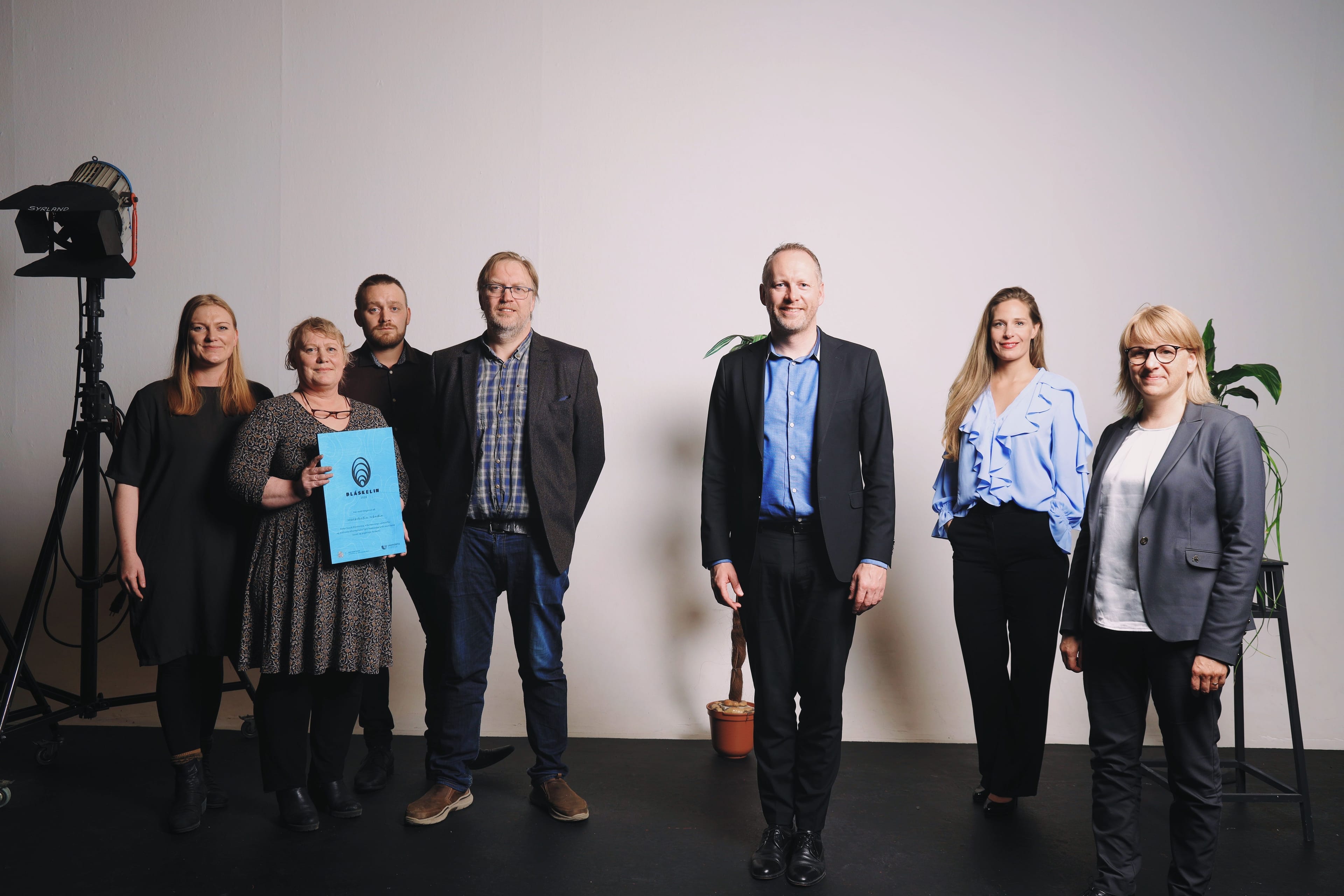 Auglýst eftir tilnefningum til Bláskeljarinnar