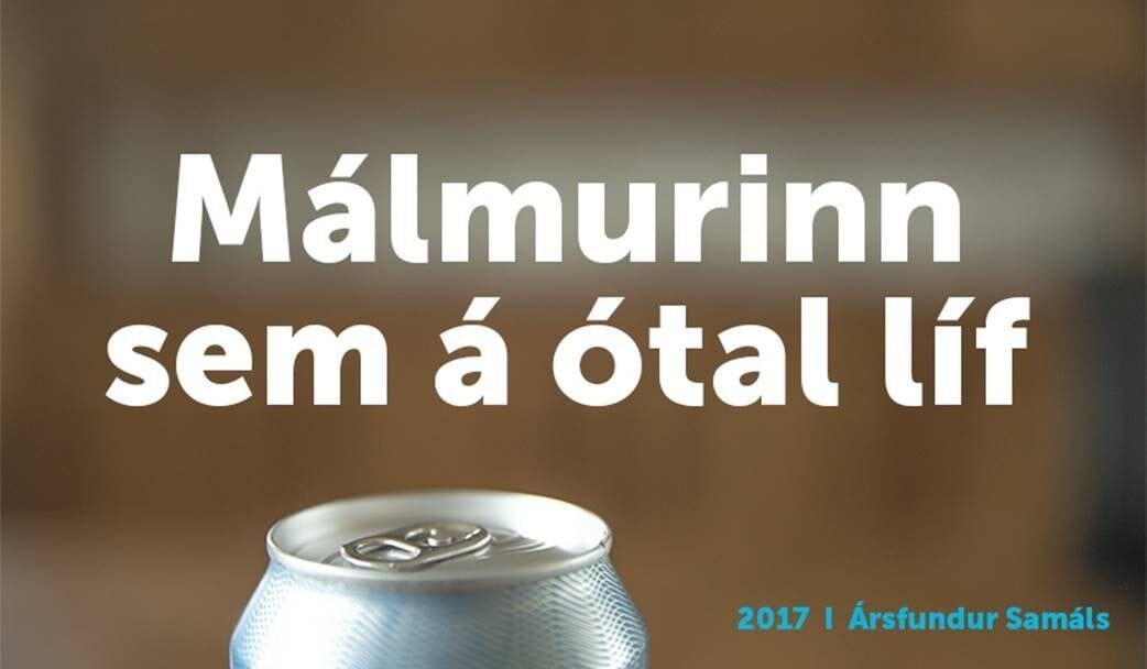 Fjallað um málminn sem á ótal líf á ársfundi Samáls