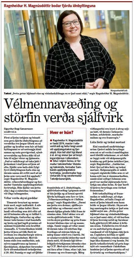Fjórða iðnbyltingin kallar á breytingar á mörgum sviðum