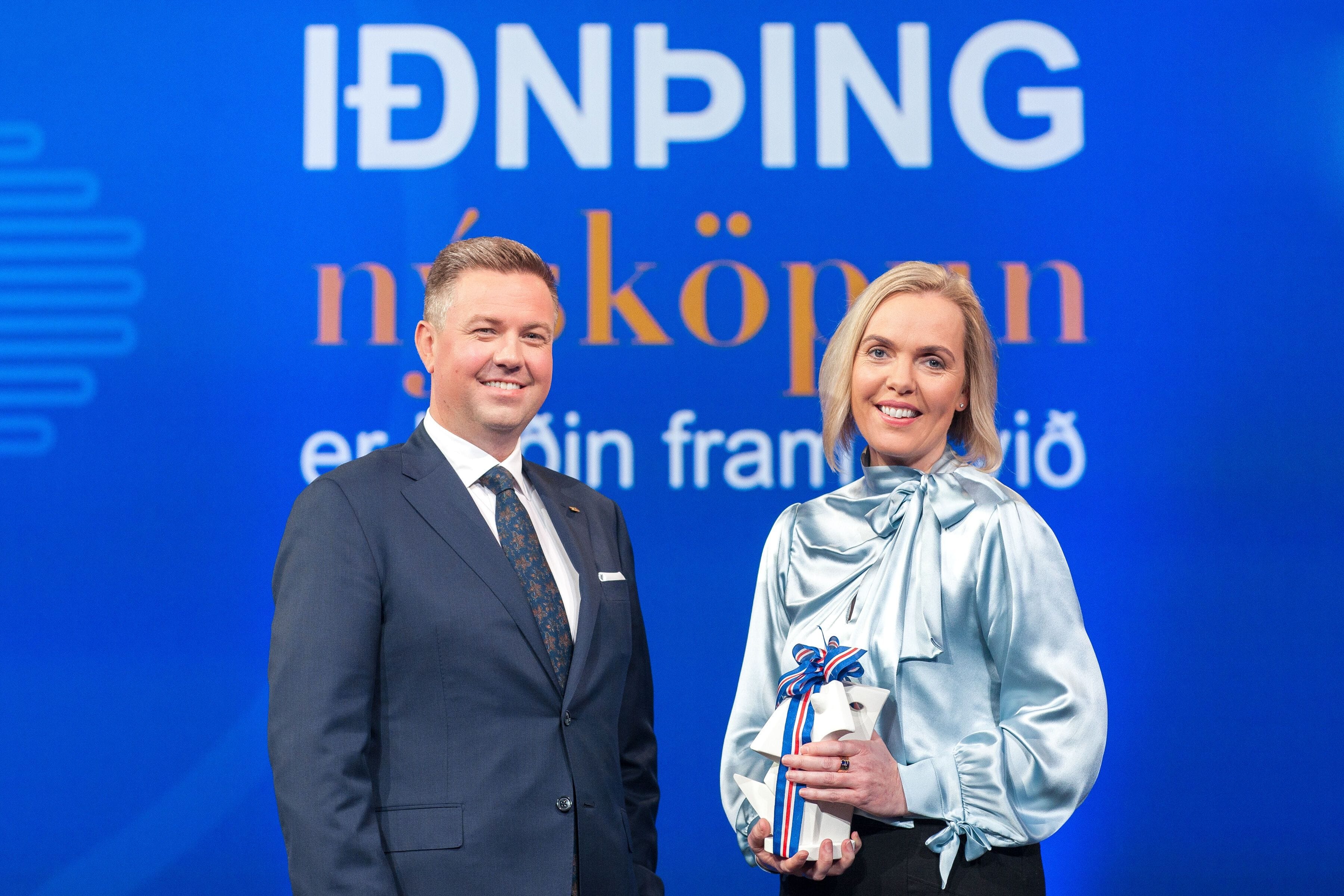 Fráfarandi formanni SI þökkuð störf í þágu iðnaðarins