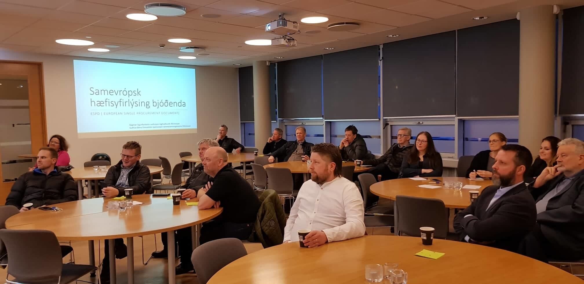 Góð mæting á fund um hæfislýsingu bjóðenda