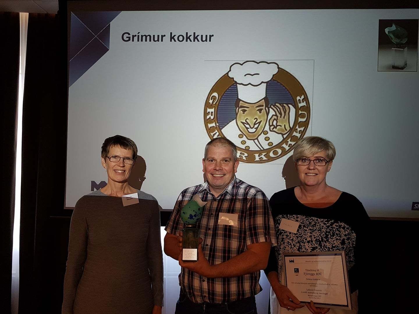 Grímur kokkur hlaut Fjöreggið
