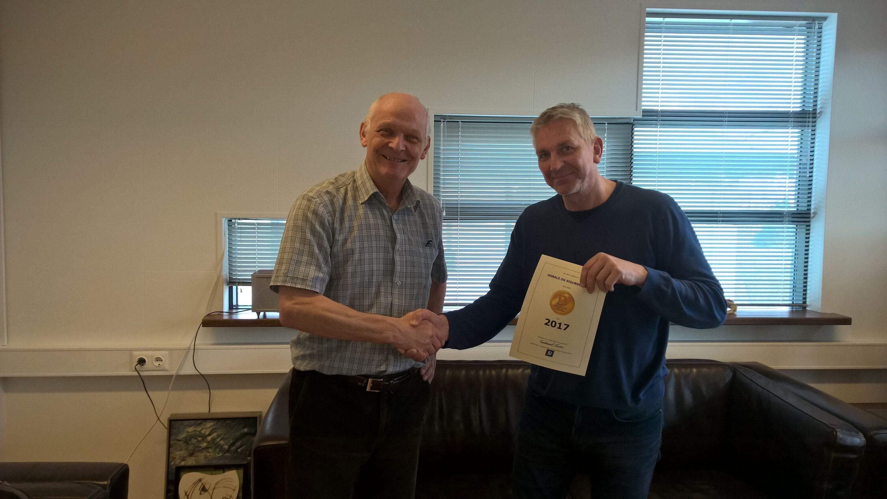 Harald & Sigurður hlýtur D-vottun