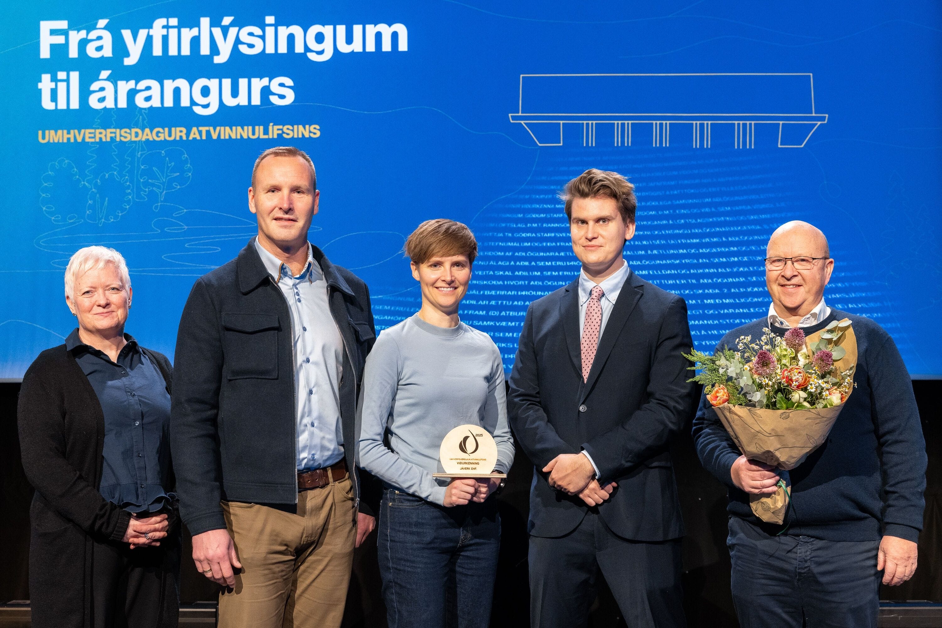Heimar, SnerpaPower, JÁVERK og Krónan fá umhverfisviðurkenningar