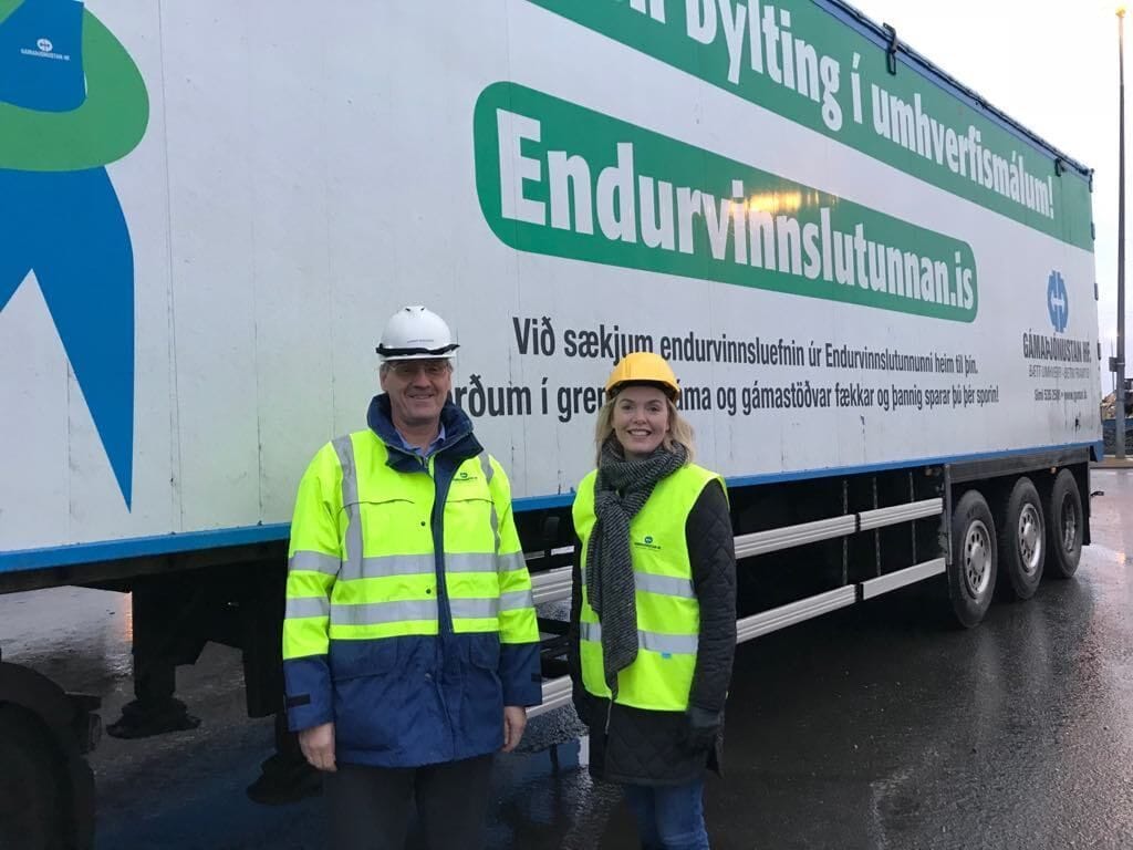 Heimsókn í Gámaþjónustuna