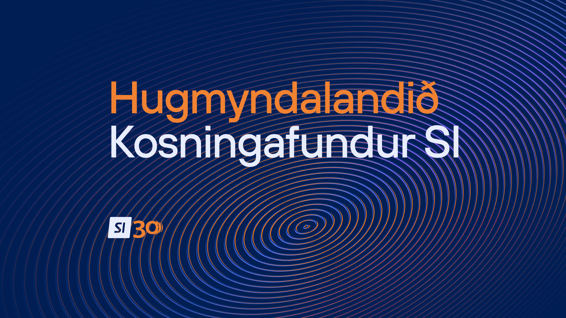 Kosningafundur SI - umræður með formönnum flokka