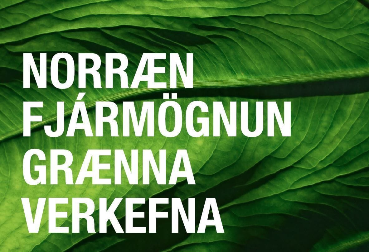 Kynning á norrænni fjármögnun grænna verkefna