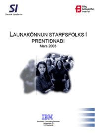 Launakönnun starfsfólks í prentiðnaði
