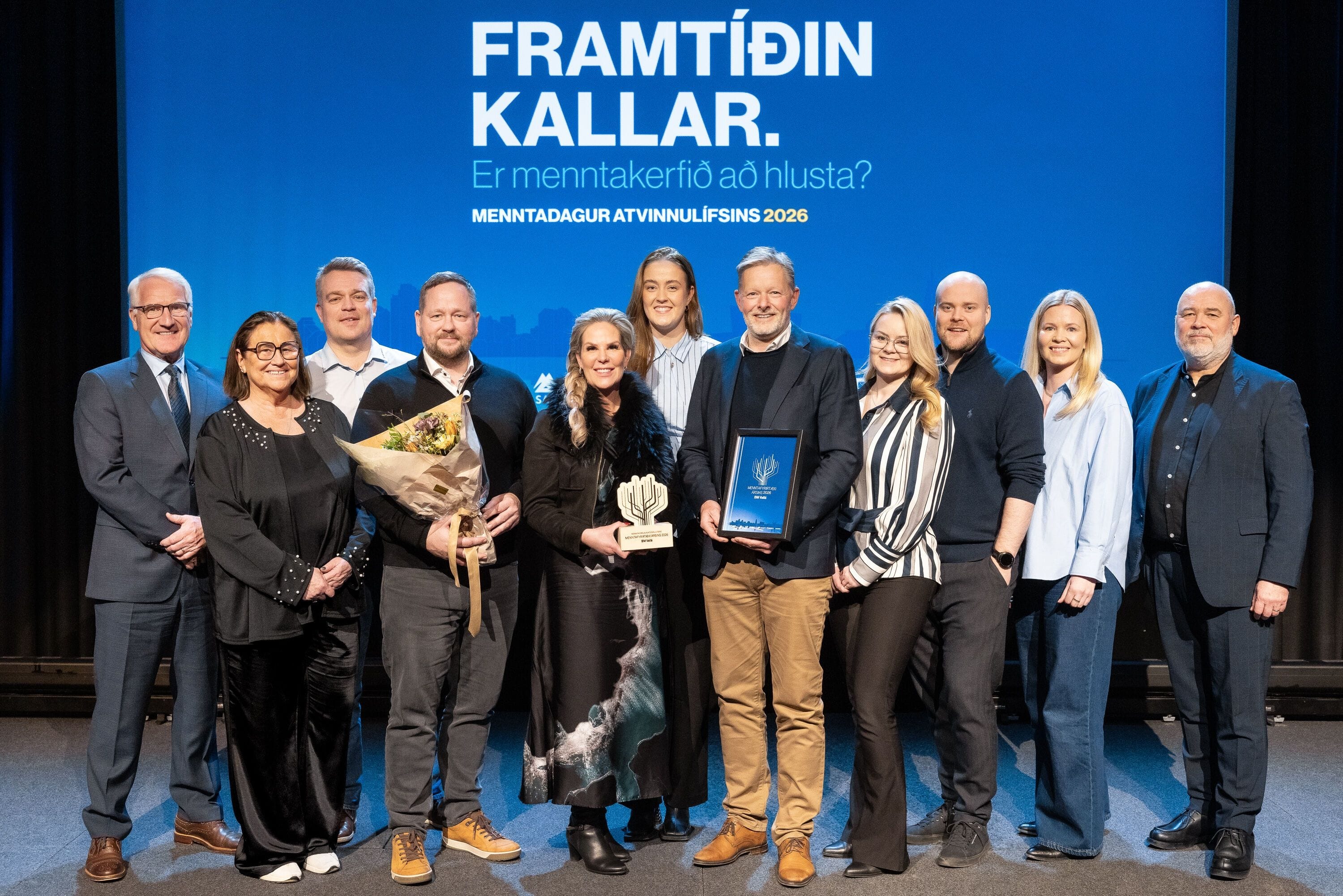 Menntafyrirtæki ársins er BM Vallá