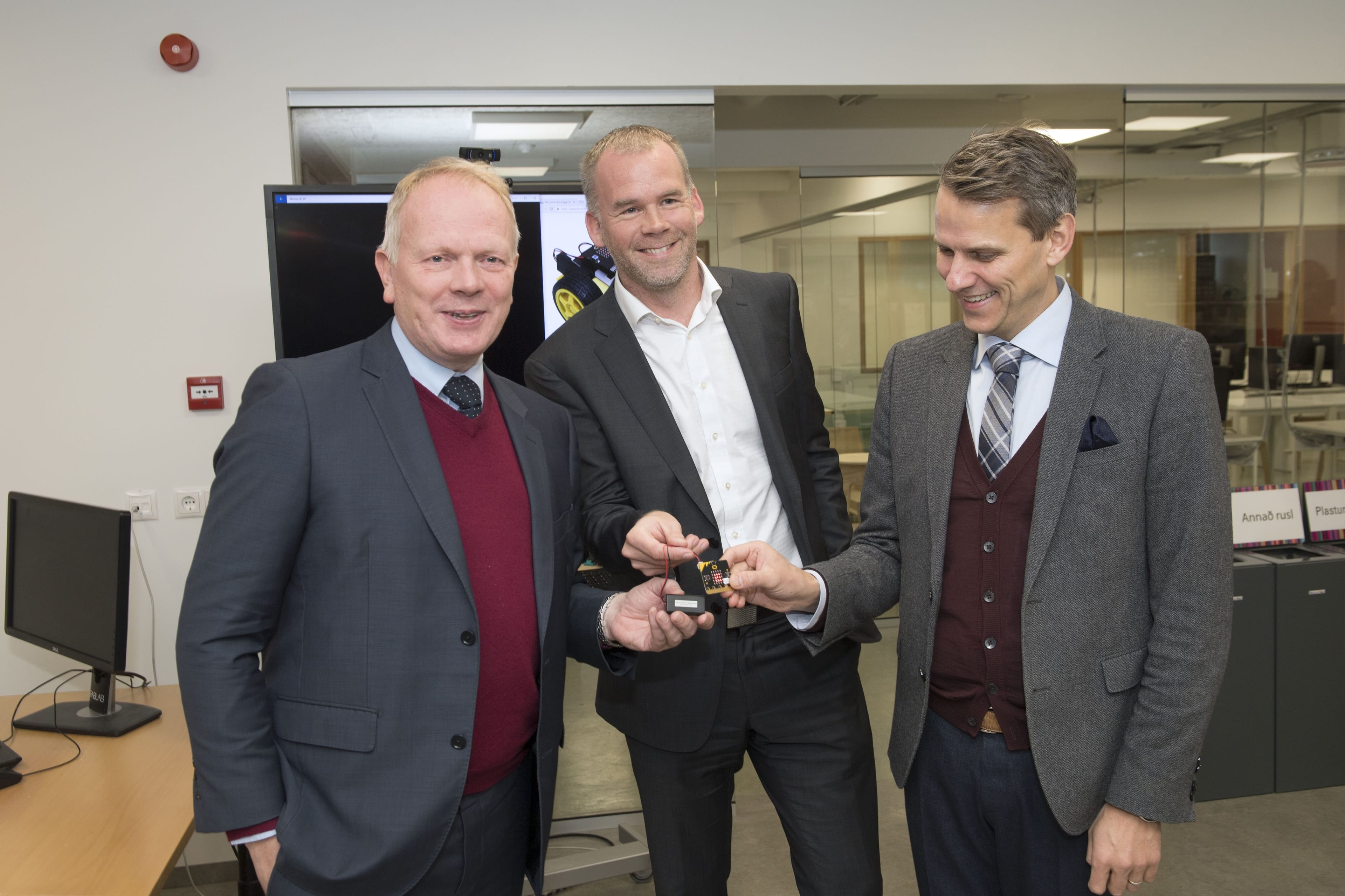 Mikill áhugi á Microbit forritunartölvunni