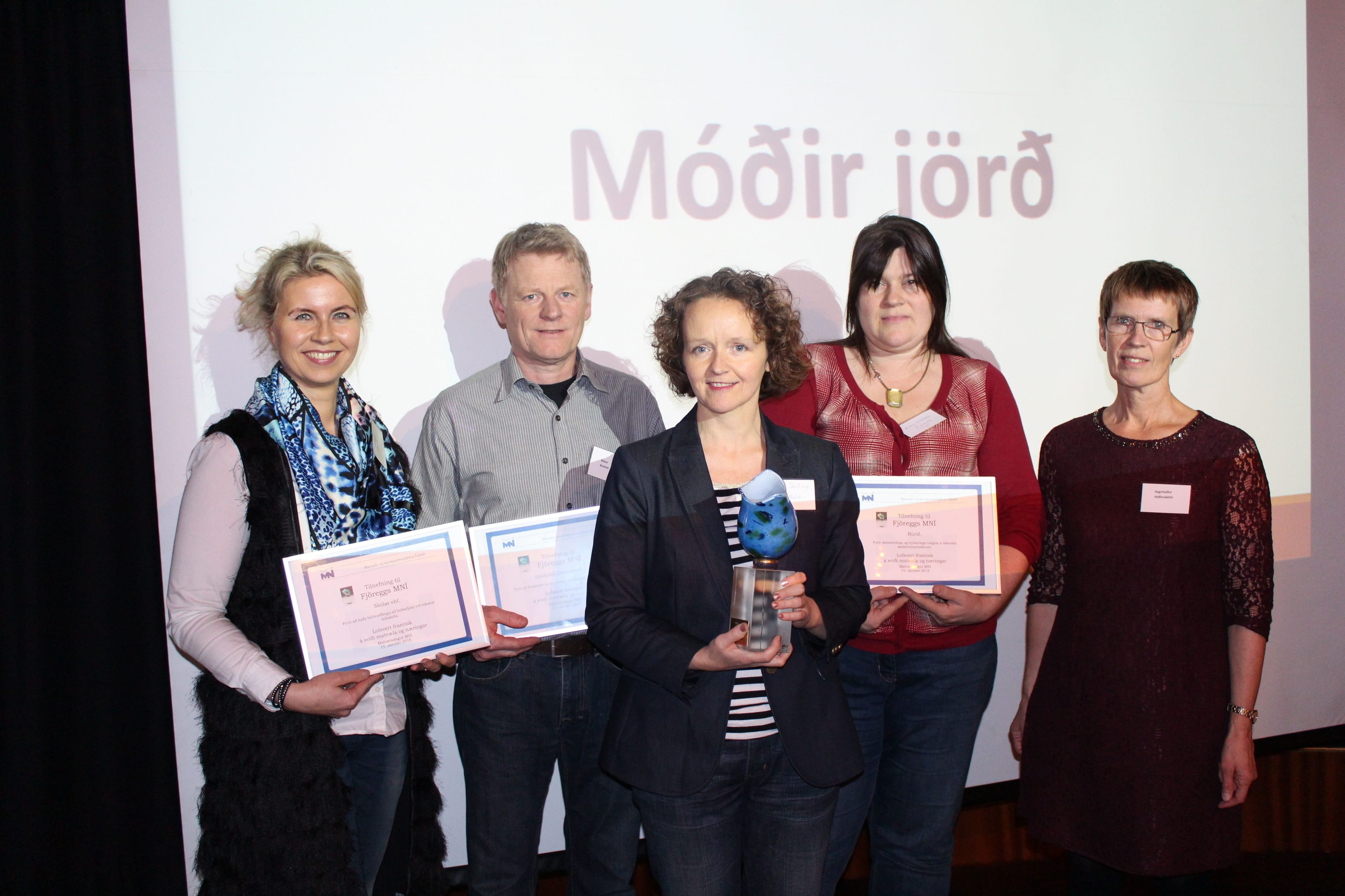 Móðir jörð hlýtur Fjöreggið 2015