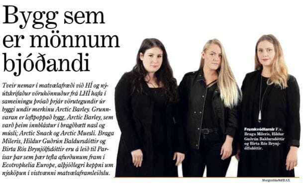 Nýsköpun í vistvænni matvælaframleiðslu