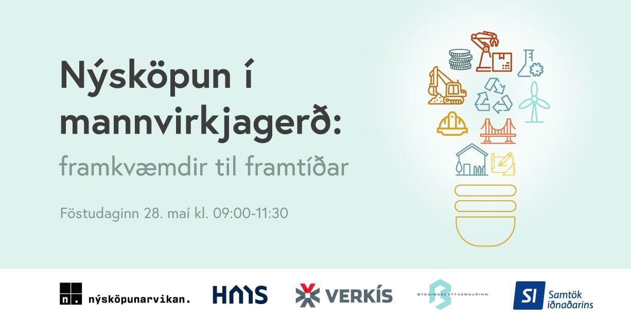Opin málstofa um nýsköpun í mannvirkjagerð