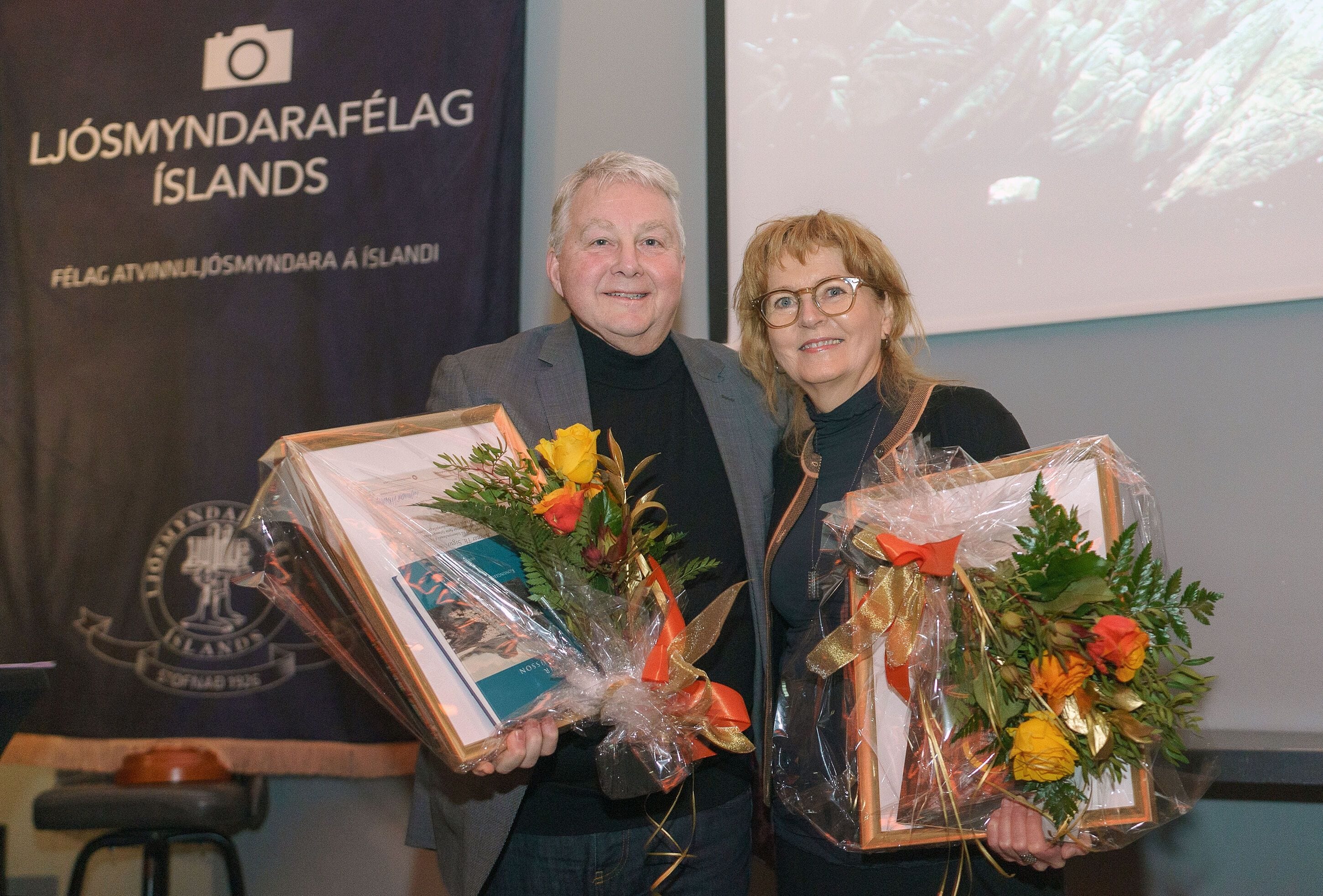 Rut og Ragnar fá viðurkenningu Ljósmyndarafélags Íslands