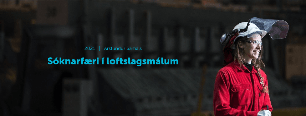 Sóknarfæri í loftslagsmálum – streymi frá ársfundi Samáls