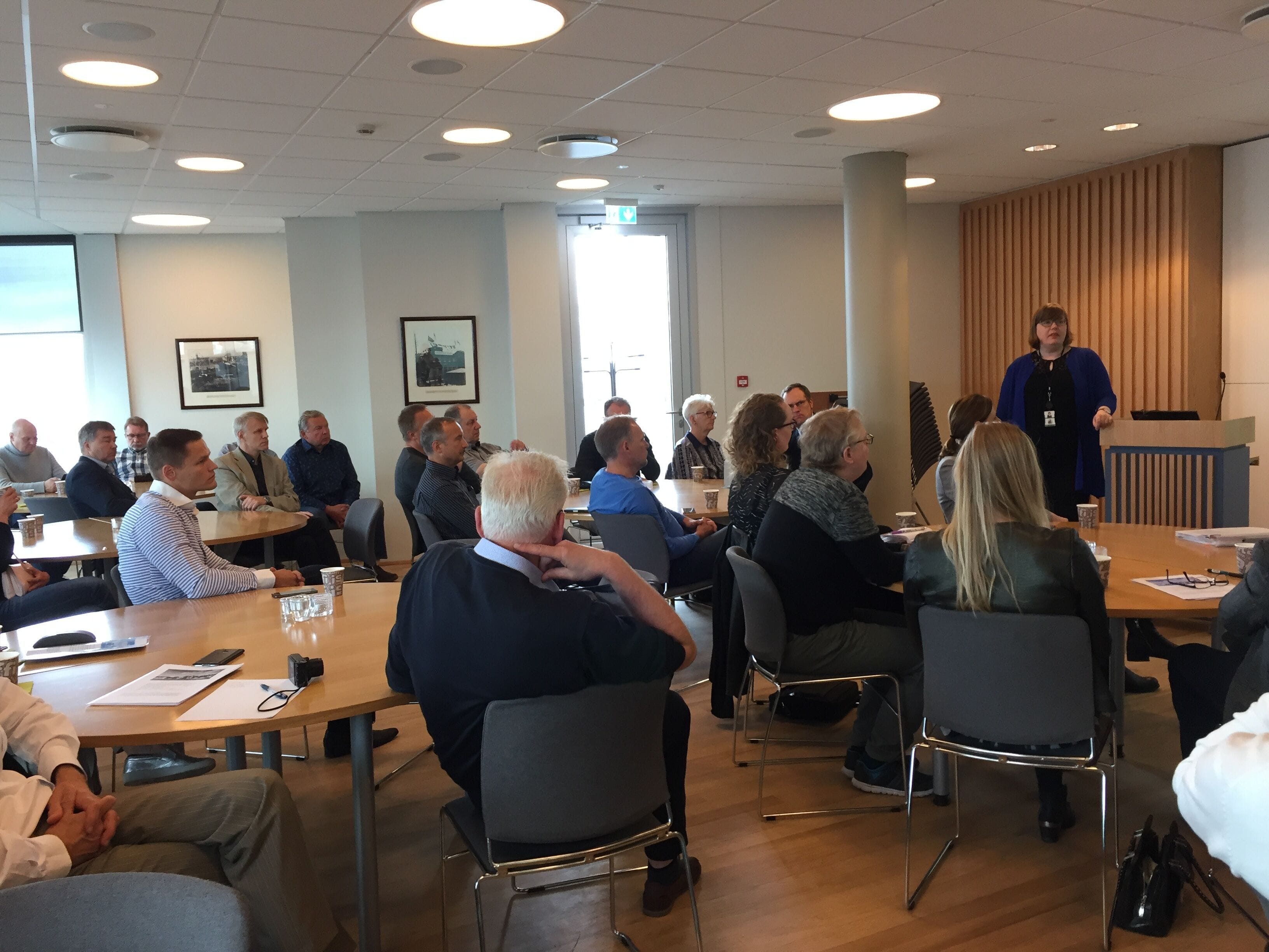 Stjórnendur frá Eistlandi funda hjá Samtökum iðnaðarins