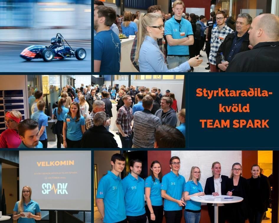 Styrktaraðilakvöld Team Spark