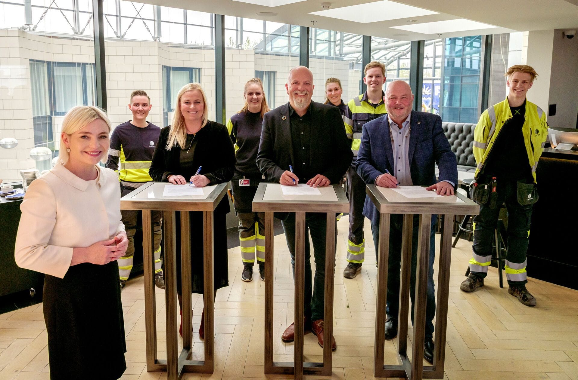 Umbunað fyrir
að vera með iðnnema á námssamningi
