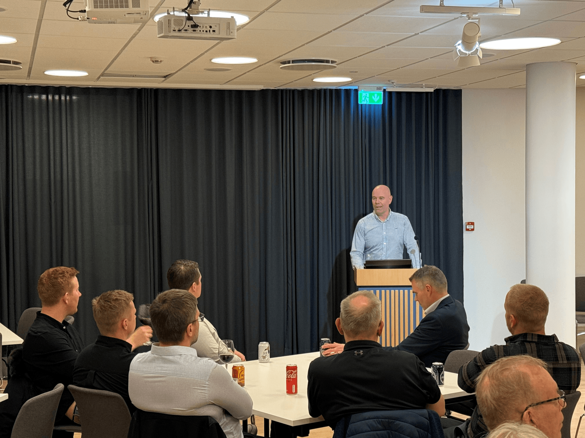 Vel sóttur jólafundur Félags blikksmiðjueigenda
