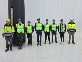Pípulagningameistarar innan SI heimsækja First Water