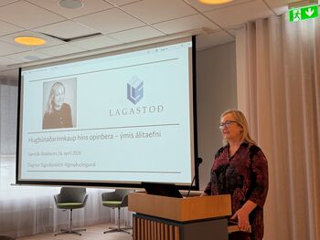 Vel sóttur fundur um útboðsmál í tækni- og hugverkaiðnaði