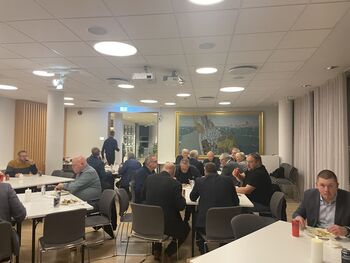 Vel sóttur jólafundur Félags blikksmiðjueigenda