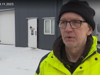 Pípulagningasveit Almannavarna að störfum í Grindavík