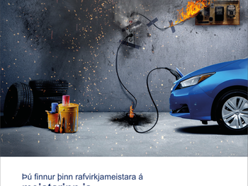 Einungis löggiltum rafverktökum heimilt setja upp hleðslustöðvar