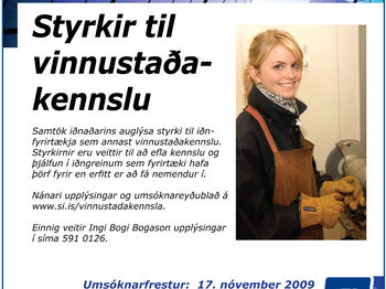 Auglysing_um_vinnustadakennslustyrk