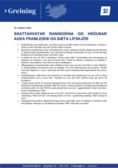 Skattahvatar-rannsokna-og-throunar-auka-framleidni-og-baeta-lifskjor-1