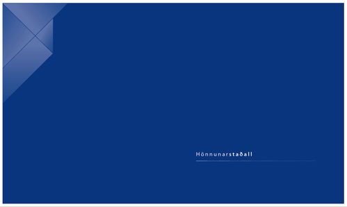 Honnunarstadall-forsida