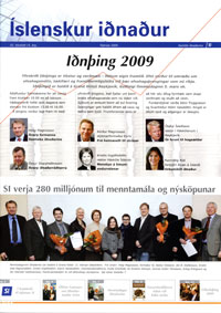 Íslenskur iðnaður í febrúar 2009