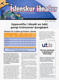 Íslenskur iðnaður - 2003 - Ágúst