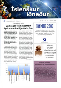 Íslenskur iðnaður í febrúar 2005